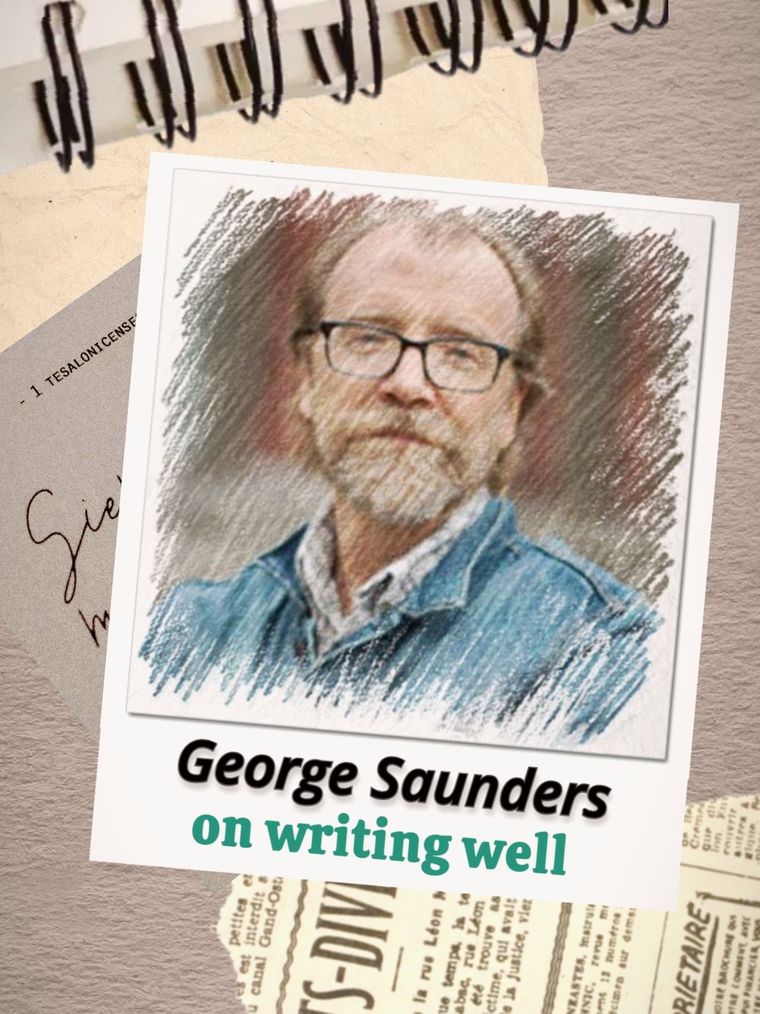 George saunders written works image